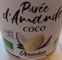 Mängden socker i Purée d'amande coco
