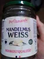 Mängden socker i Purée crue amande blanche