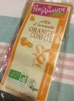 Mängden socker i Pâte d'amande Orange confite