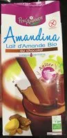 Mängden socker i Lait d’amande chocolat
