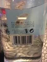 Mängden socker i Rhum blanc agricole