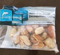 Mängden socker i Moules du Pacifique décoquillées cuites