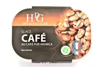 Mängden socker i Glace Café au café pur arabica