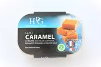 Mängden socker i Glace CARAMEL, au beurre & au sel de Guérande, rubans de caramel au beurre salé
