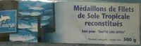 Mängden socker i Médaillons de filets de sole tropicale reconstitués