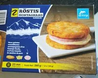 Mängden socker i Rosti façon montagnard