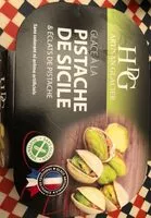 Mängden socker i Glace a la pistache de sicile et eclats de pistache