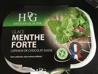 Mängden socker i Glace menthe forte