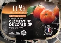 Mängden socker i Sorbet Clémentine