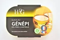 Mängden socker i Glace GENEPI, des Pères Chartreux