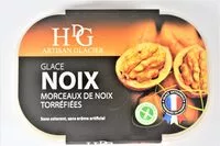 Mängden socker i Glace NOIX & morceaux de noix torréfiées