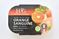 Mängden socker i Sorbet Orange sanguine
