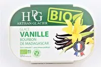 Mängden socker i Glace VANILLE BOURBON DE MADAGASCAR BIO