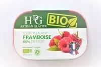 Mängden socker i Sorbet Framboise BIO