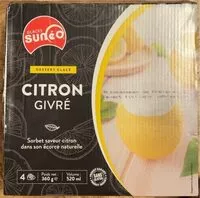 Mängden socker i Citron givré