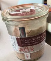 Mängden socker i Rillettes d oie