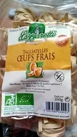 Mängden socker i Tagliatelles œufs frais
