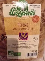 Mängden socker i Penne semi-complètes
