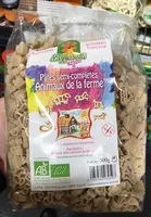 Mängden socker i Pâtes semi-complètes Animaux de la ferme