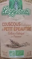 Mängden socker i Couscous biologique de petit épeautre