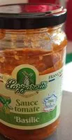 Mängden socker i Sauce tomate Basilic
