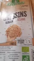 Mängden socker i Gressins sésame