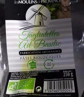 Mängden socker i Tagliatelle Bio au Basilic