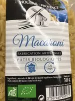 Mängden socker i Macaroni bio LES MOULINS DE PROVENCE