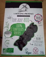 Mängden socker i Torsades 100% lentilles verte origine France