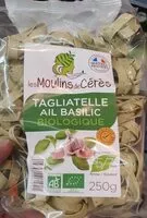 Mängden socker i Tagliatelle ail basilic biologique