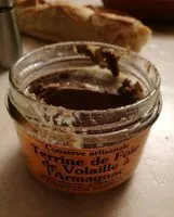 Mängden socker i Terrine de foie de Volaille à Armagnac