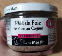 Mängden socker i Pâté de Foie de Porc au Cognac