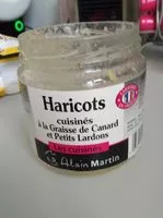 Mängden socker i Haricots cuisinés