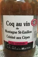Mängden socker i Coq au vin de Montagne St-Emilion