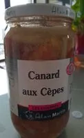 Mängden socker i Canard aux Cèpes