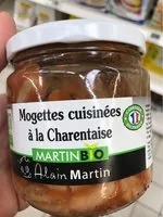 Mängden socker i Mogettes BIO cuisinées à la charentaise
