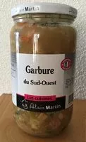 Mängden socker i Garbure du sud ouest