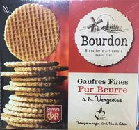 Mängden socker i Gaufres fines Pur Beurre à la vergeoise