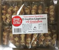 Mängden socker i Gaufres Liègeoises