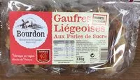Mängden socker i Gaufres Liègeoises