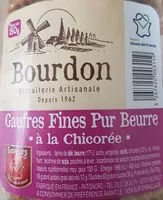 Mängden socker i Gaufres fines pur beurre a la chicorée