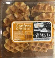 Mängden socker i Gaufres Liègeoises
