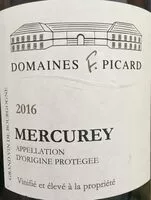 Mängden socker i Vin rouge Mercurey 1er cru