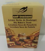Mängden socker i Levure sèche de boulanger
