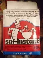 Mängden socker i Levure Boulangère Saf-instant