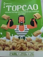 Mängden socker i Céréales fourrage au chocolat et aux noisettes aromatisé