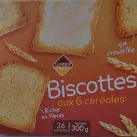 Mängden socker i Biscottes aux 6 céréales