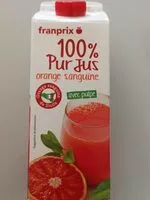 Mängden socker i Jus d'Orange Sanguine