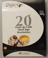 Mängden socker i Oeufs de caille