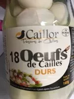 Mängden socker i 18 oeufs de cailles durs